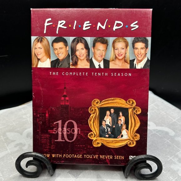 Friends DVD Movie Box Set Season 10 Jennifer Aniston Matthew Perry Courteney Cox - Picture 1 of 13